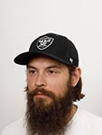 Бейсболка 47 BRAND арт. Carhartt collab Las Vegas Raiders NFL (черный / белый)